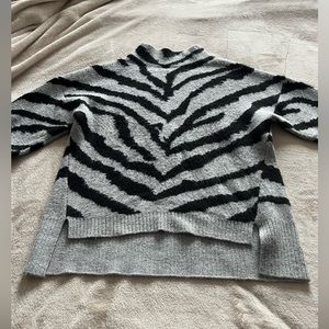 Animal print sweater